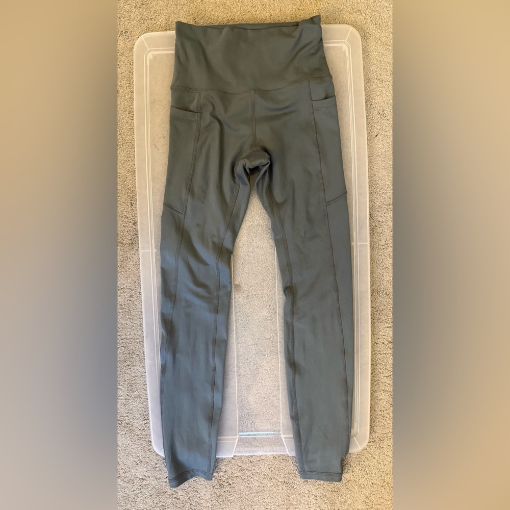 Gilly Hicks Gray High-Waisted Leggings